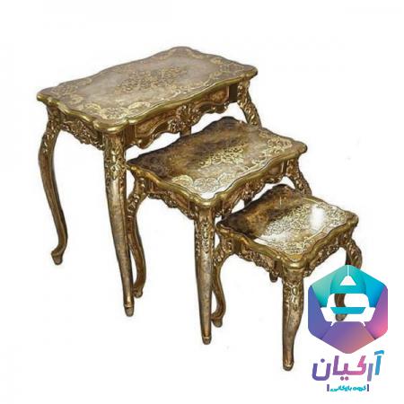 توضیحاتی درباره عسلی مبل سلطنتی